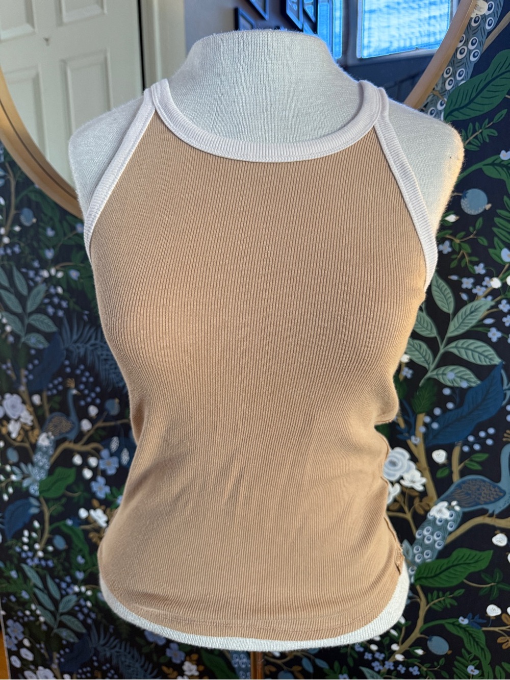 We The Free People Only 1 Ringer Tank Iced Coffee Combo - Size XS